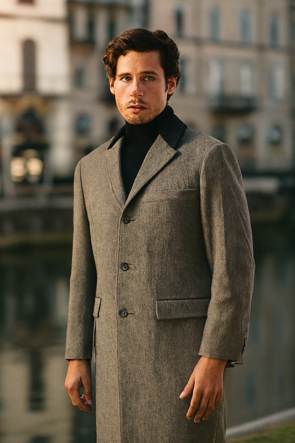 ジャケット・アウター WELLDER Double Breast Chesterfield Coat WELLDER Double Breast Chesterfield Coat（Discover