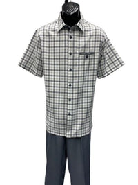 Mens 2 Piece Walking Suit - Plaid