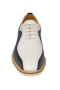 Carrucci Stylish Two-Tone Brogue Oxford