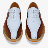 Carrucci Stylish Two-Tone Brogue Oxford