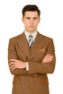 Denim Suit - Cotton Fabric Vested Suit - 3 Pieces Suit - Vested Fancy Suit