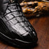 Marco_Di_Milano Crater Black: Luxury Leather Dress Shoe