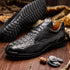 Marco_Di_Milano Crater Black: Luxury Leather Dress Shoe