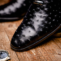 Marco Di Milano Criss Black Leather Loafers