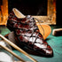 Marco Di Milano Olivieri Brown Leather Dress Shoe