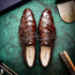 Marco Di Milano Olivieri Brown Leather Dress Shoe