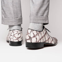 Marco_Di_Milano Olivieri Newspaper Luxury Leather Loafers
