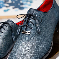 Marco Di Milano Pannuci Navy Leather Luxury Loafer