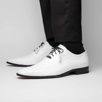Marco Di Milano Criss White Leather Luxury Shoe