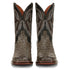 Dan Post Men’s Alamosa Grey/Black Full Quill Ostrich Boots