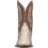 Dan Post Men's Brutus Python Snakeskin Square Toe Boots - Natural