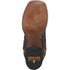 Dan Post Men's Dorsal Genuine Fish Leather Square Toe Boots - Brown