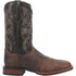 Dan Post Men's Franklin Genuine Leather Square Toe Boots - Brown