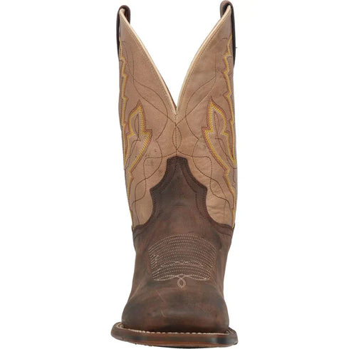 Dan Post Men's Garrison Genuine Leather Square Toe Boots - Copper
