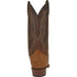Dan Post Men's Gehrig Full Quill Ostrich Round Toe Boots - Saddle