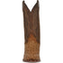 Dan Post Men's Gehrig Full Quill Ostrich Round Toe Boots - Saddle