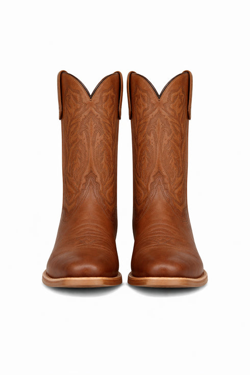 Dan Post Men’s Jerry Honey 13 ROM Toe Cowboy Boot