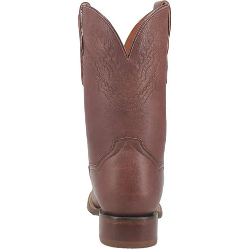 Dan Post Men's Milo Genuine Leather Square Toe Boots - Brown