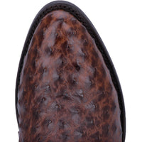 PERSHING FULL QUILL OSTRICH BOOT