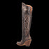 Dan Post Women's Kommotion Snip Toe Leather Tall Boots - Chocolate