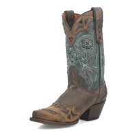 VINTAGE BLUEBIRD LEATHER BOOT