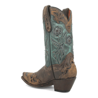 VINTAGE BLUEBIRD LEATHER BOOT