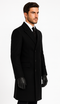 Daniel Craig Spectre James Bond Double Breasted Wool Coat
