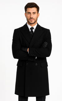 Daniel Craig Spectre James Bond Double Breasted Wool Coat