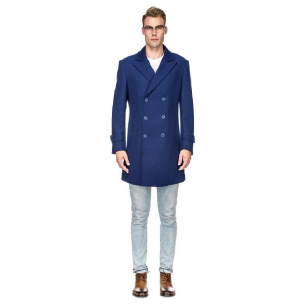 Knee length peacoat hotsell