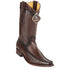 King Exotic Men's Ostrich Leg European Toe Boots