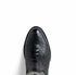 Marco Di Milano Denver Black Ostrich Leg Round Toe Cowboy Boots