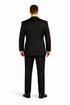 Double Breasted Black Vinci Mens Blazer Sport Coat Jacket