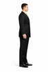 Double Breasted Black Vinci Mens Blazer Sport Coat Jacket