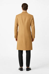 Double Breasted Long Ankle length Designer men's Wool Peacoat Sale overcoats Long Dress | Winter men's Topcoat Sale Available in 5 colors