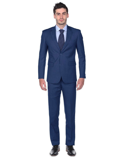 Linen Suit - Mens Summer Suits in Dusty Blue - Beach Wedding