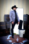Men's Western Grey Blazer Slim Fit Steel Gray Sport Coat for Weddings, Business & Formal Events