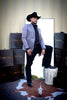 Men's Western Grey Blazer Slim Fit Steel Gray Sport Coat for Weddings, Business & Formal Events