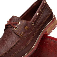 Marco Di Milano Amalfi Wine Premium Calf Leather Boat Shoes - view 3