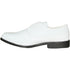Bravo Mens Classic Formal Shiny Patent Tuxedo Shoe in White