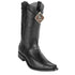 King Exotic Men's Ostrich Leg European Toe Boots