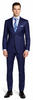 ENZO 150’s Super Wool 2-Button Suits in 6 Solid Fabrics Colors