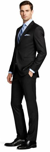 ENZO 150’s Super Wool 2-Button Suits in 6 Solid Fabrics Colors