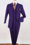 Apollo King Purple Classic Fit Three-Piece Suit