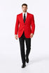 Executive Apparel Ultralux Men's Red Blazer Jacket