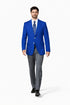 Executive Apparel Ultralux Men's Royal Blue Blazer Jacket