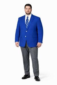 Executive Apparel Ultralux Men's Royal Blue Blazer Jacket