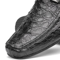 Marco Di Milano Fabro-Tin Gray Leather Loafers