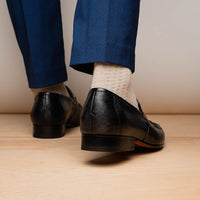 Marco_Di_Milano Fabro-Liz Black Leather Luxury Shoe