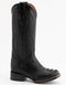 Ferrini Men's Dakota Hornback Caiman Western Boots - Square Toe Handcrafted Black