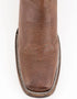 Ferrini Men's Morgan Smooth Ostrich Square Toe Boots Handcrafted - Kango Brown 1029307